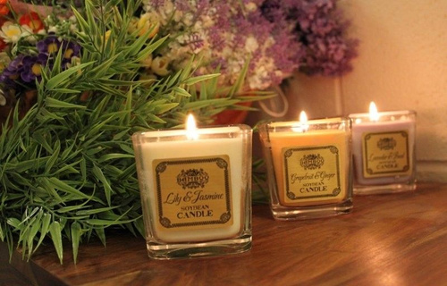 Soybean Jar Candles - Lily & Jasmine