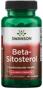 Swanson Beta-Sitosterol Maximum Strength 60 Capsules