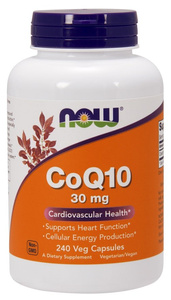 CoQ10, 30mg - 240 vcaps