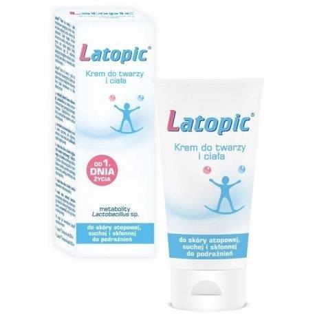 Latopic Face And Body Cream 75ml