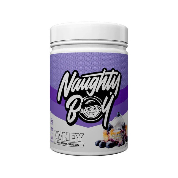 Naughty Boy Advanced Whey Protein Blueberry Cobbler for Muscle Growth 900g