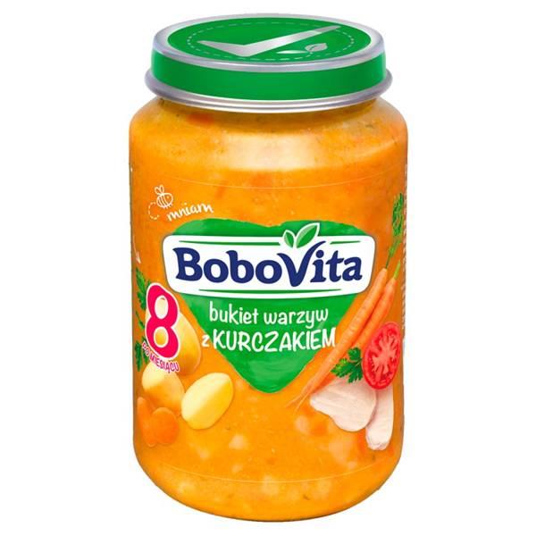 BoboVita Vegetables Dish with Chicken for Babies after 8th Month 190g