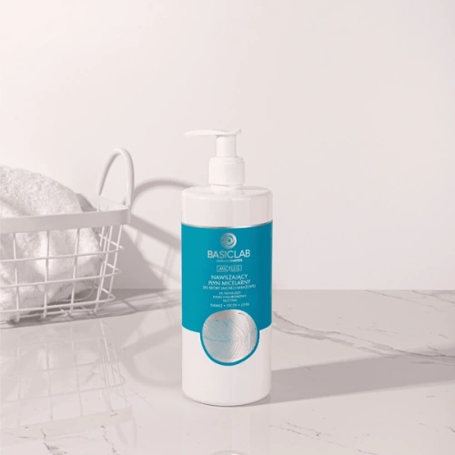 BasicLab Micellis Moisturizing Micellar Water for Dry and Sensitive Skin 500ml