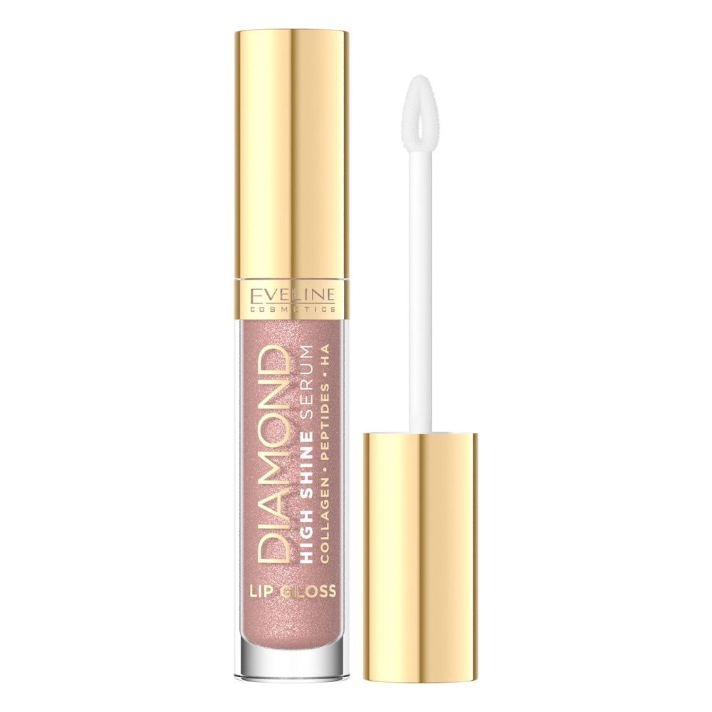 Eveline Cosmetics Diamond Glow Błyszczyk-Serum Do Ust Nr 18 4ml