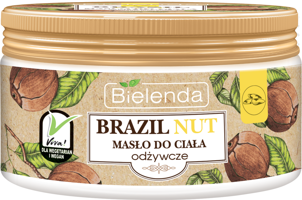 Bielenda Brazil Nut Masło do Ciała Odżywcze Wegańska Receptura 250ml