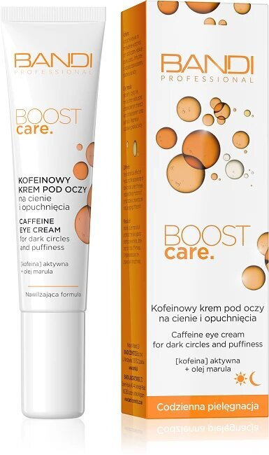 Bandi Boost Care Kofeinowy Krem pod Oczy na Cienie i Opuchnięcia 14ml Best Before 31.01.25