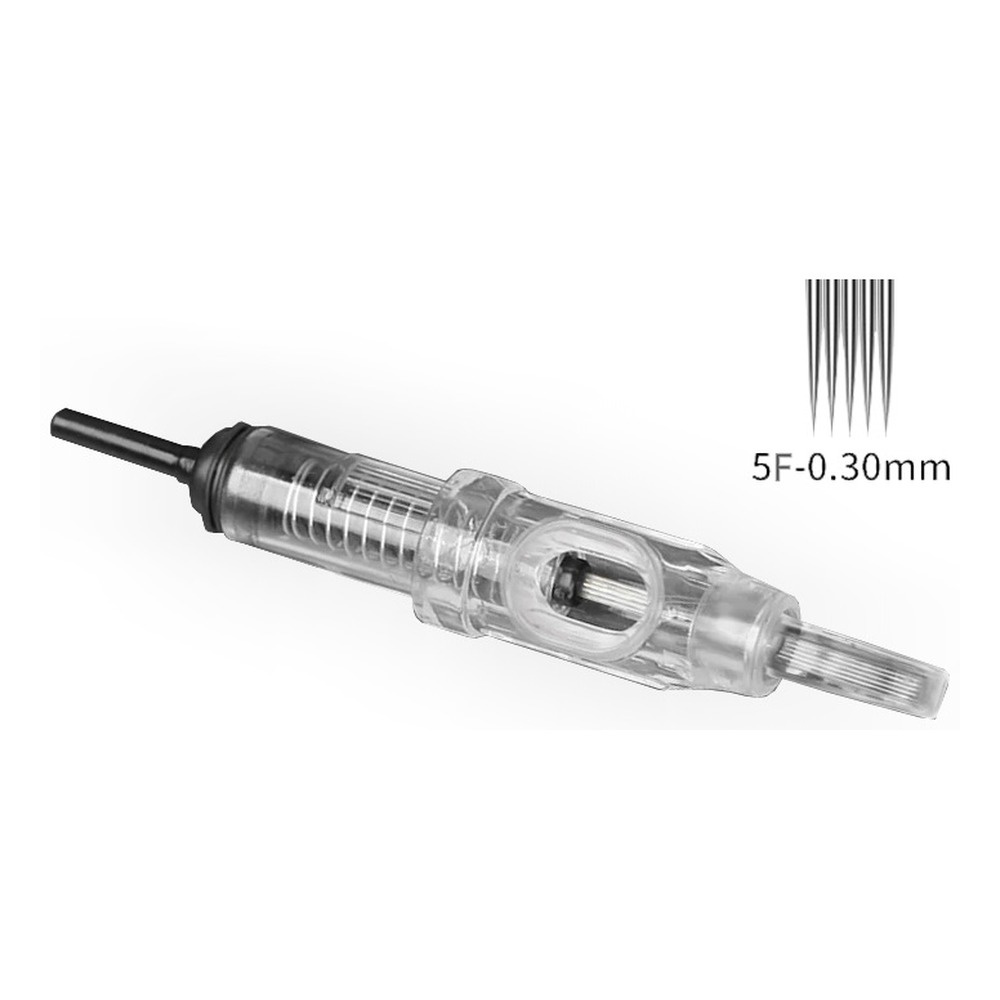 BLCK Professional Sterylna Głowica z Igłami do Makijażu Permanentnego 5F 0.30mm 1szt.