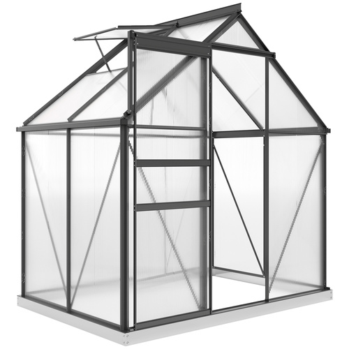 Outsunny 192.5 x 131cm Walk-In Polycarbonate Greenhouse