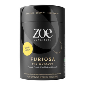 ZOE Nutrition Furiosa Pre-Workout, Tropical - 300g