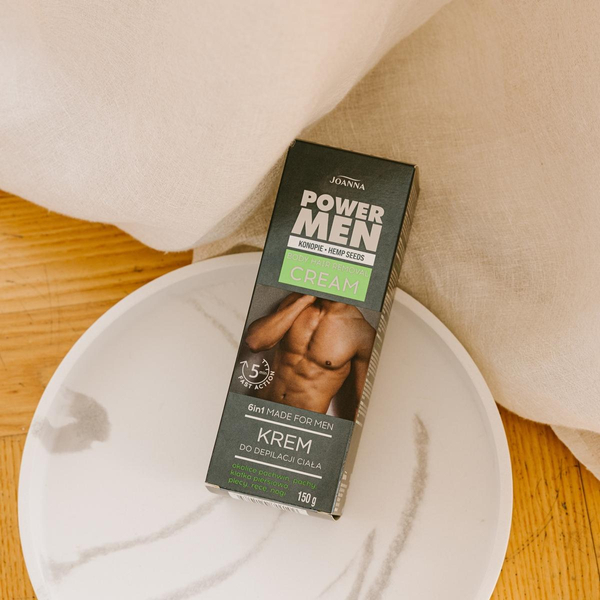 Joanna Power Men Krem do Depilacji Ciała dla Mężczyzn 150g