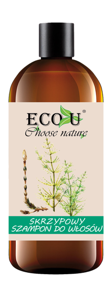 EcoU Skrzypowy Szampon do Włosów Suchych i Zniszczonych 500ml Best Before 18.11.26