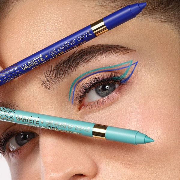 Eveline Variete Waterproof Gel Eyeliner Pencil No. 03 Blue 1 Piece