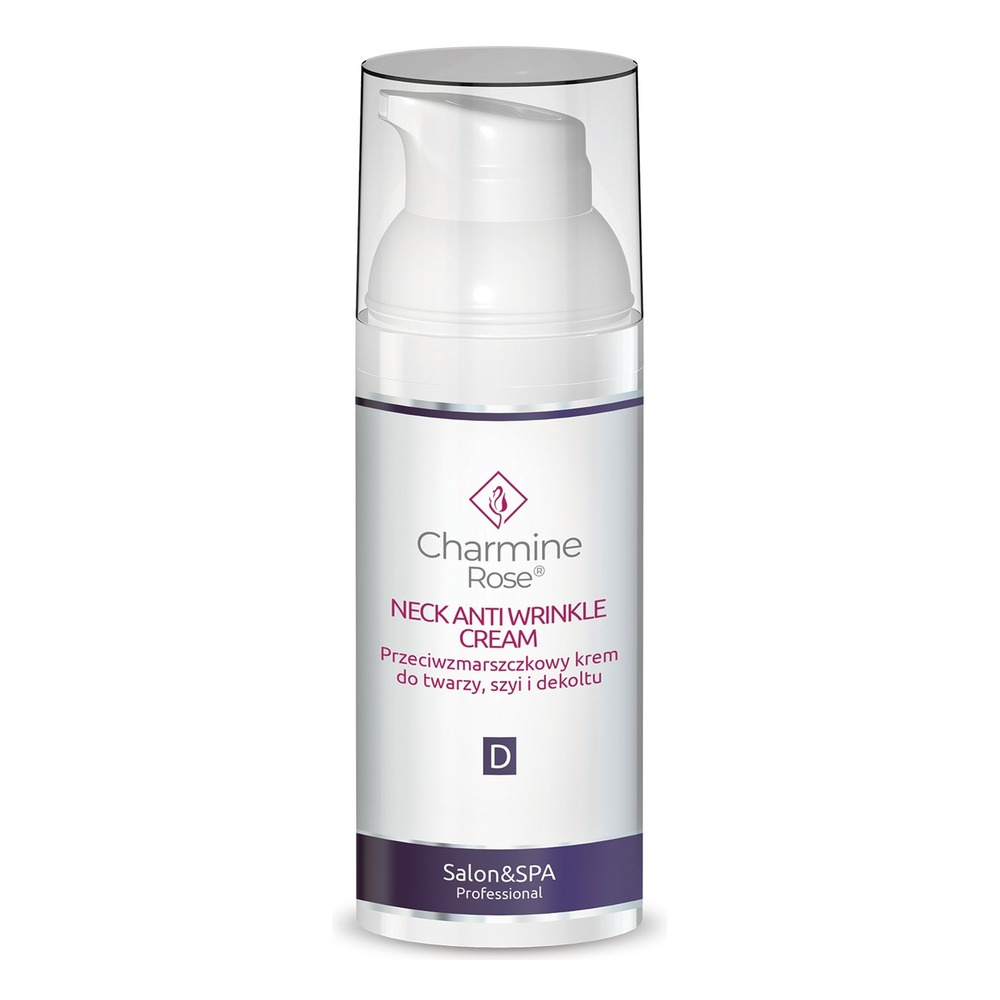 Charmine Rose Anti Wrinkle Cream for Face Neck and Decollete 50ml
