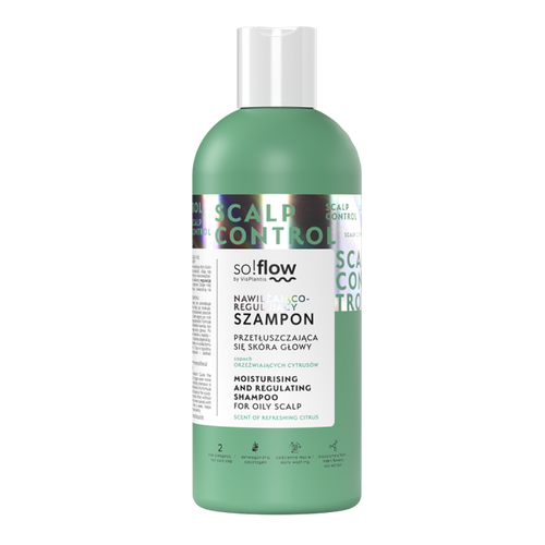 So!Flow Scalp Control Szampon Nawilżająco-Regulujący do Skóry Głowy 400ml