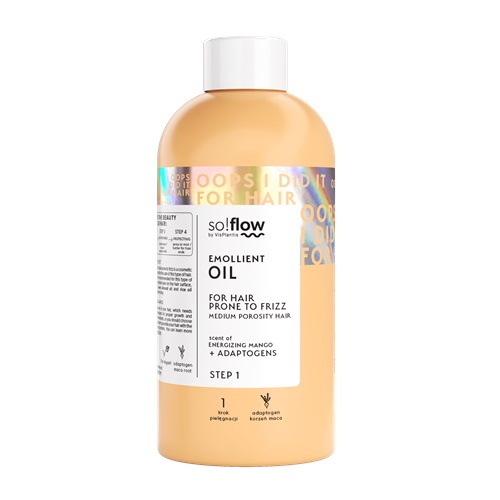 So!Flow Luxe Hydrating Emollient Oil for Medium Porosity & Frizz-Prone Hair - 150ml