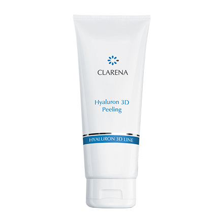 Clarena Hyaluron 3D Face Peeling with Hyaluronic Acid for Dry and Sensitive Skin - 100ml