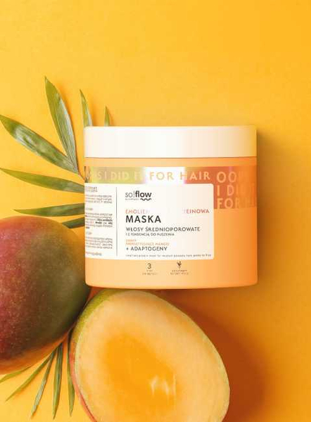 So!Flow Luxe Protein Mask for Medium Porosity Hair with Frizz Control - 400ml