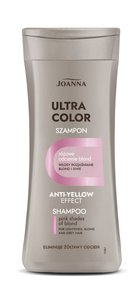 Joanna Ultra Color System Szampon Różowy do Włosów Blond Rozjaśnionych i Siwych 200ml