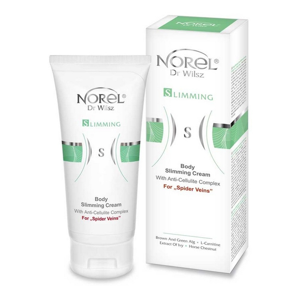 Norel Body Care Slimming Wyszczuplający Krem z Kompleksem Antycellulite Spider Venis na Kruche Naczynia 200ml