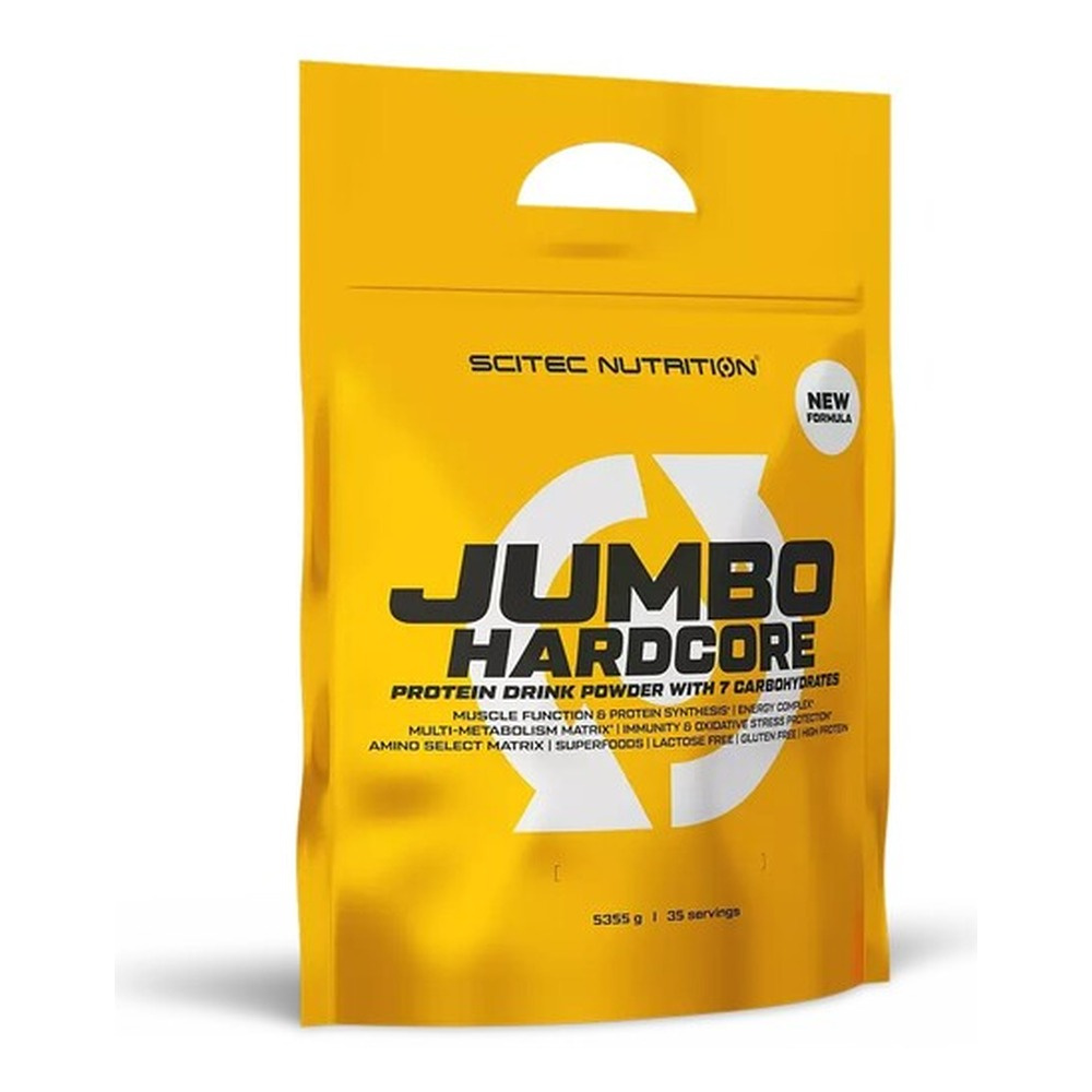 SciTec Jumbo Hardcore, Banana Yoghurt - 5355g