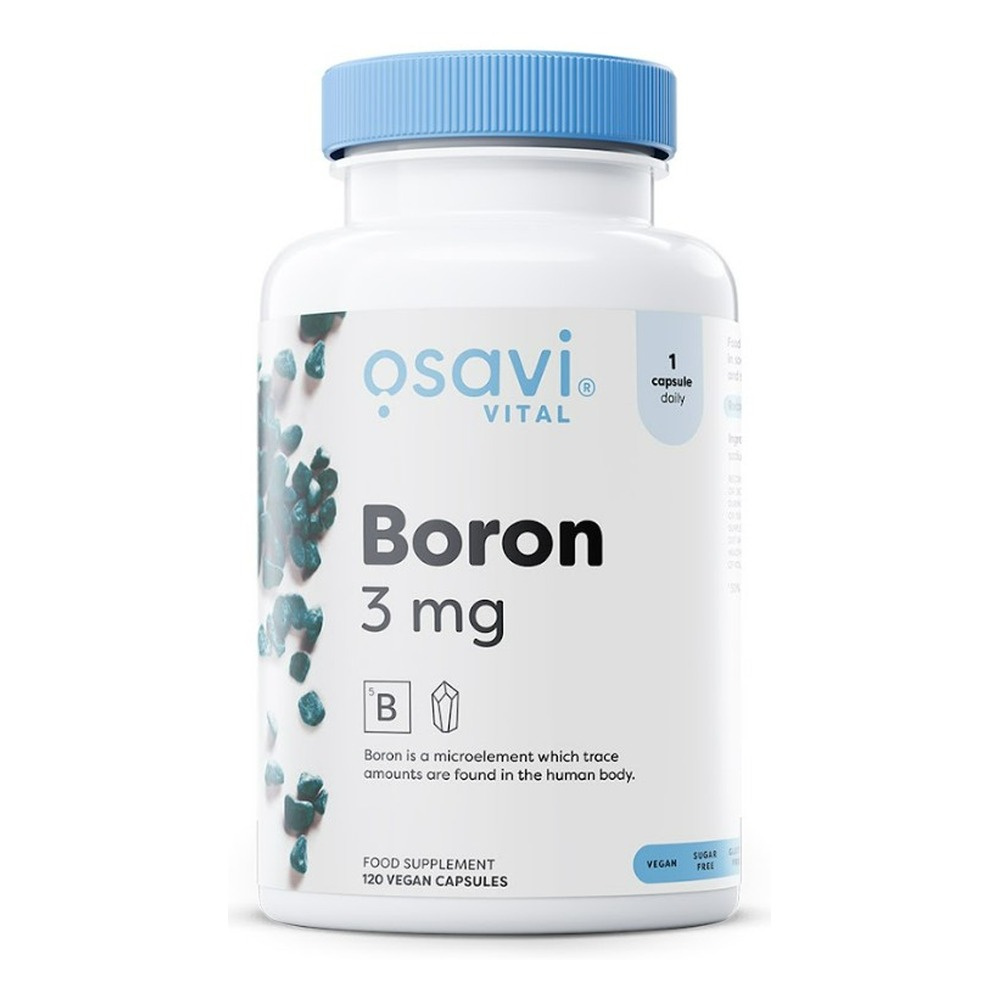 Osavi Boron 3mg Supplement 120 Vegan Capsules