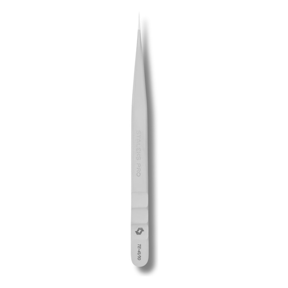 Staleks Pro Profesjonalna Pęseta do Rzęs EXPERT 41 TYPE 10 Prosta 1 Sztuka