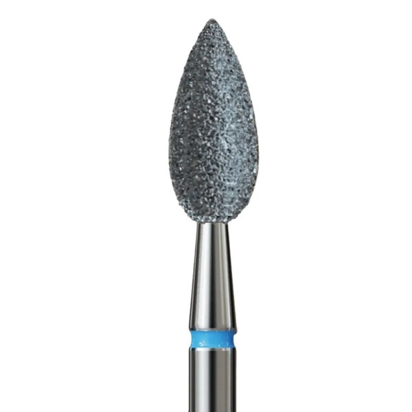 IQ Nails Diamond Nail Drill Bit Large Flame Shape Standard 4.5mm