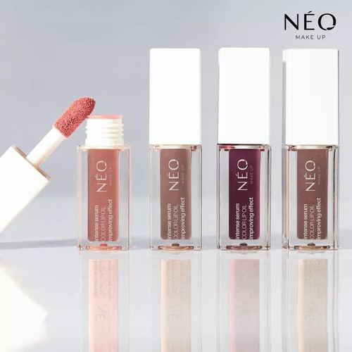 Neo Makeup Intense Serum Olejek do Ust z Kolorem Nr 02 Rose Nude 4.5ml