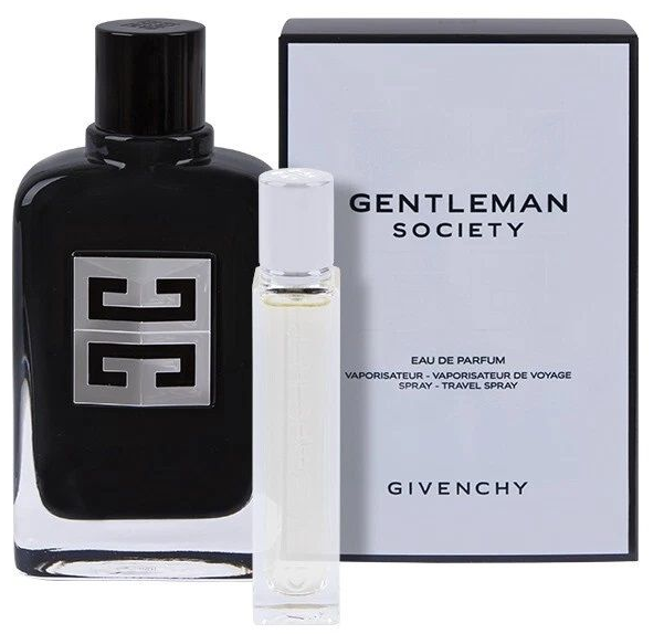 Givenchy Gentleman Society Gift Set 100ml EDP + 12.5ml EDP Set for Men 1 Piece