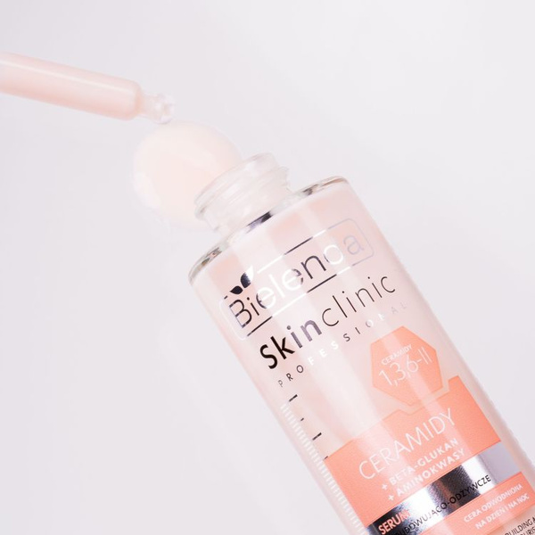 Bielenda Skin Clinic Professional Serum Regenerating and Nourishing Ceramides Beta-Glucan Amino Acids for Dehydrated Skin 30ml