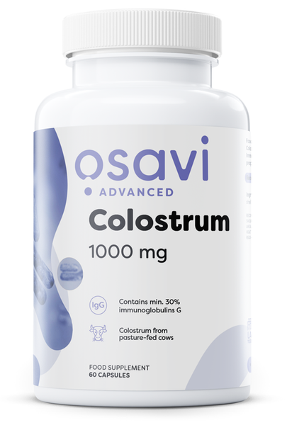 Osavi Colostrum 1000mg Bovine Colostrum Supplement 60 Caps