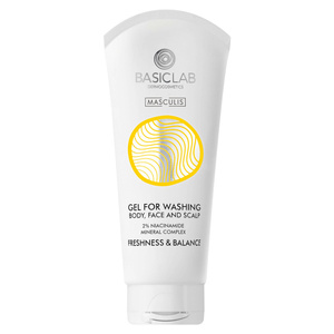 BasicLab Masculis Body Face and Scalp Cleansing Gel 100ml
