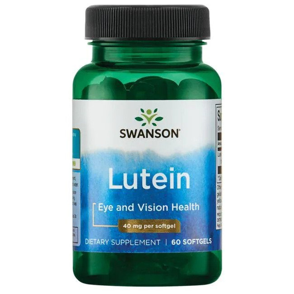 Swanson Lutein 40mg 60 Kapsułek
