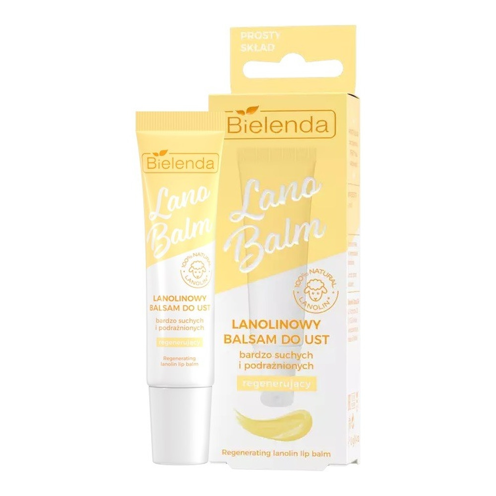 Bielenda Lano Balm Lanolinowy Regenerujący Balsam do Ust 10g