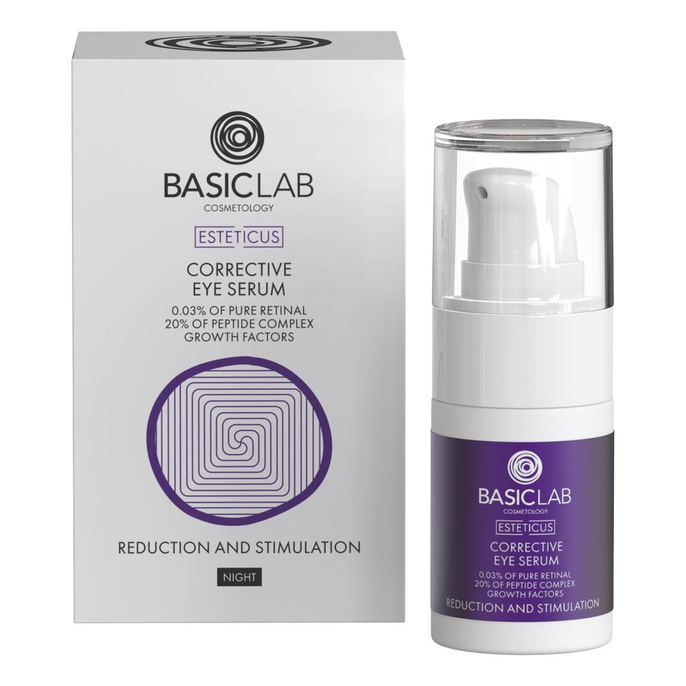 BasicLab Esteticus Corrective Eye Serum Pure Retinal 0.03% 15ml