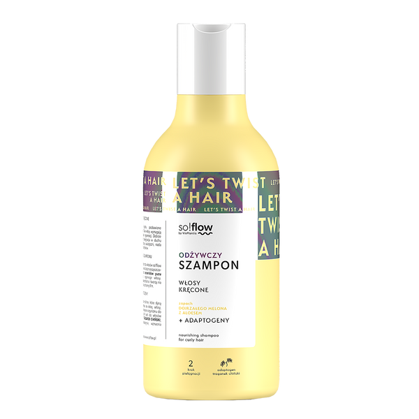 So!Flow Nourishing Shampoo for Curly Hair with Melon and Aloe Scent 400ml