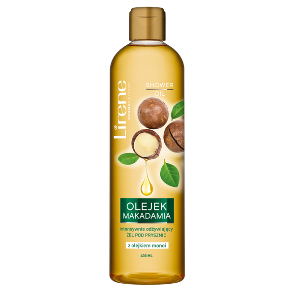 Lirene Intensively Nourishing Shower Gel Macadamia Oil with Monoi Oil 400ml