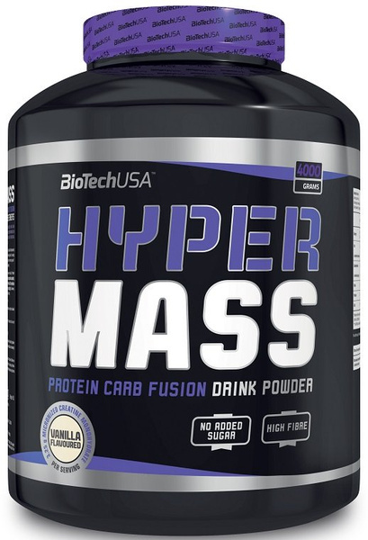 BioTechUSA Hyper Mass Gainer Waniliowy na Wzrost Masy Mięśniowej 4000g