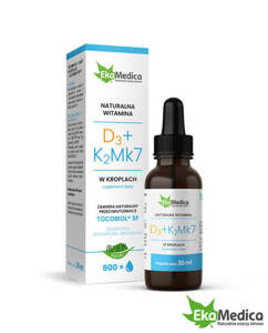 Ekamedica Vitamin D3 K2 MK7 in Drops 30ml