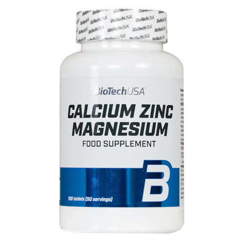 Calcium Zinc Magnesium - 100 tablets
