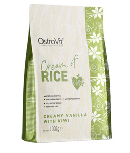 OstroVit Cream of Rice, Creamy Vanilla with Kiwi - 1000g