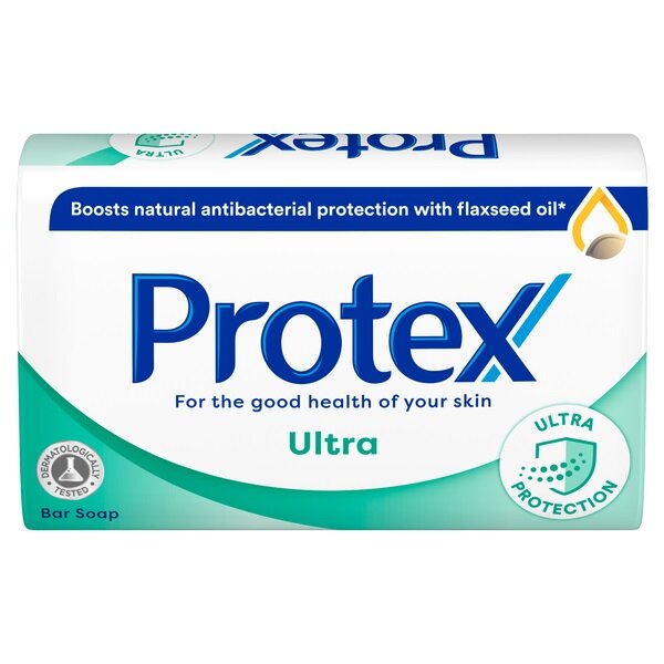 Protex Ultra Mydło w Kostce z Olejem Lnianym i Gliceryną 90g