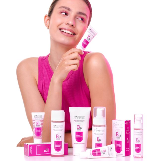 Bielenda B12 Beauty Vitamin Strongly Moisturizing Milk Body Butter for Very Dry and Sensitive Skin 200ml