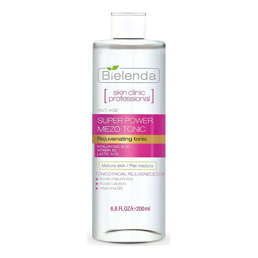 Bielenda Skin Clinic Professional Tonik do Twarzy Kwas Hialuronowy i Laktobinowy 200ml