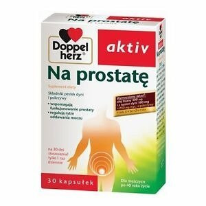 DoppelHerz Aktiv Prostate Support for Men 40+ 30 Capsules