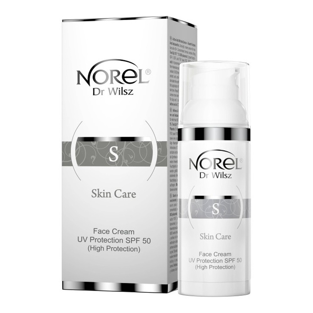 Norel Skin Care Ochronny Krem UV SPF 50 Wysoka Ochrona dla każdego Rodzaju Skóry 50ml