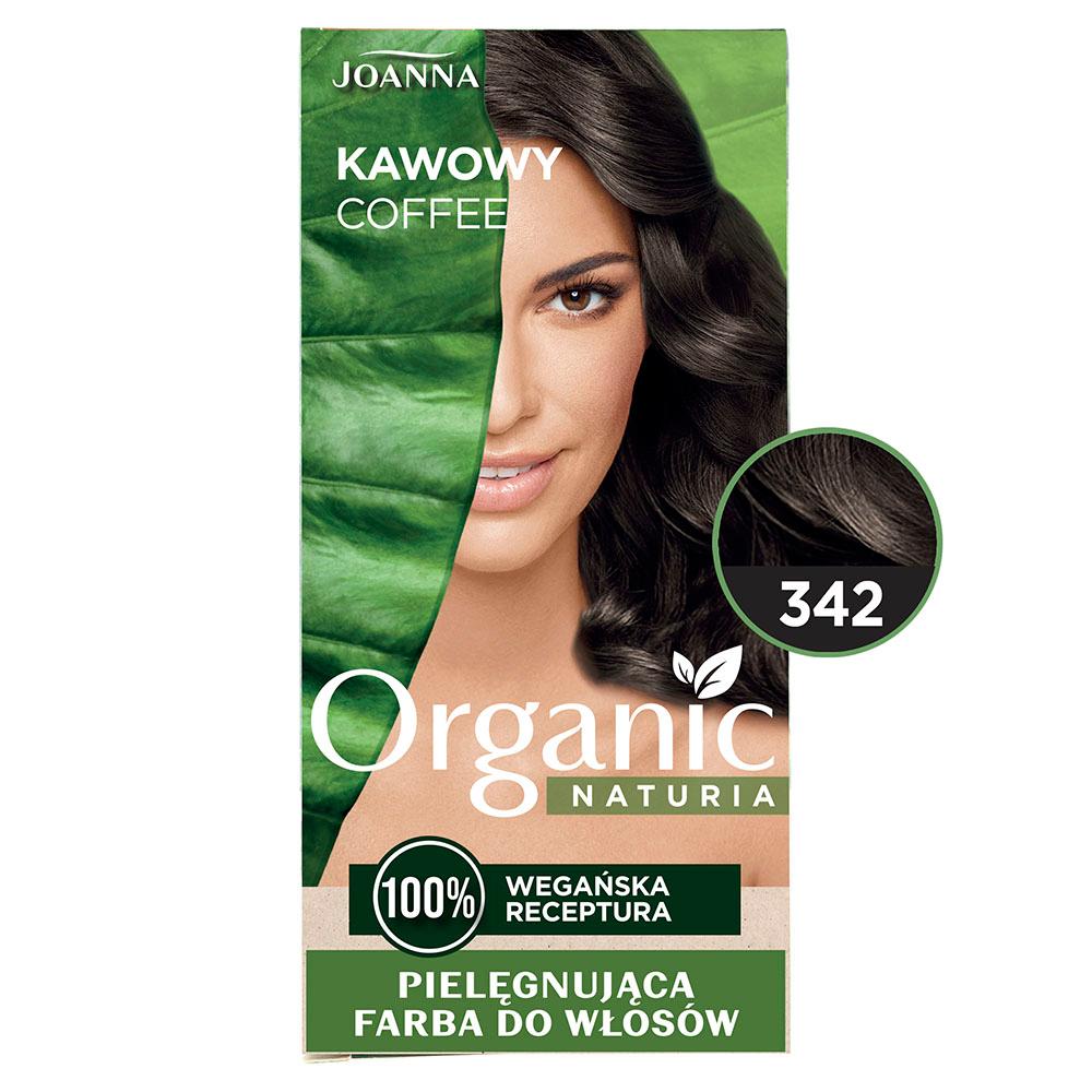 Joanna Organic Vegan Hair Dye Coffee No. 342 1 Piece