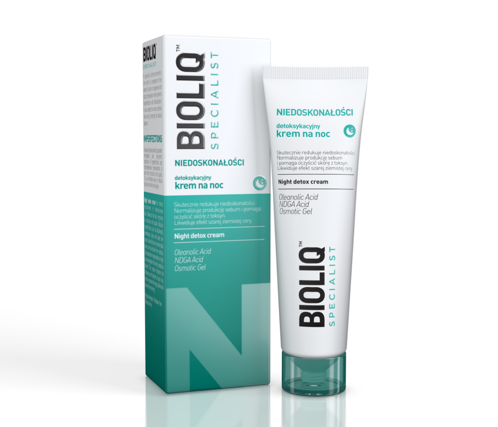 Bioliq Specialist Detoxifying Night Cream for Acne & Imperfections - 30ml