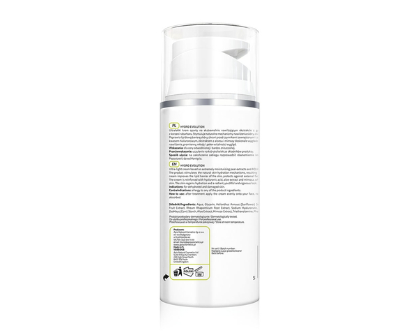 Apis Professional Hydro Evolution Ultralekki Ekstremalnie Nawilżający Krem z Gruszką i Rabarbarem AQUAXTREM™ dla Skóry Odwodnionej 100ml