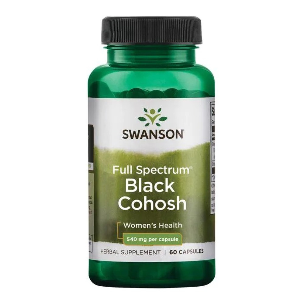 Swanson Full Spectrum Black Cohosh 540mg 60 Capsules
